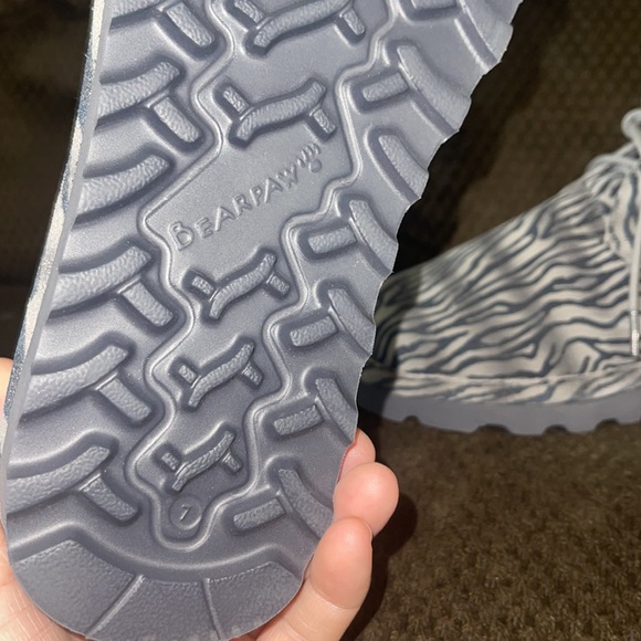 Women ankle boots brand new size 7 grey with black stripes - Picture 7 of 7